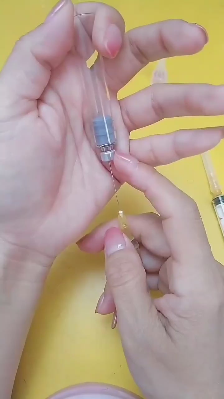 Load video: 3ml peptide pen glass vial