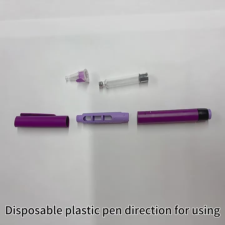Load video: Disposable peptide pen