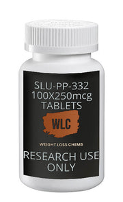 SLU-PP-332 250mcg Tablets: 100 tablets for research use only. Weight Loss Chems (WLC).